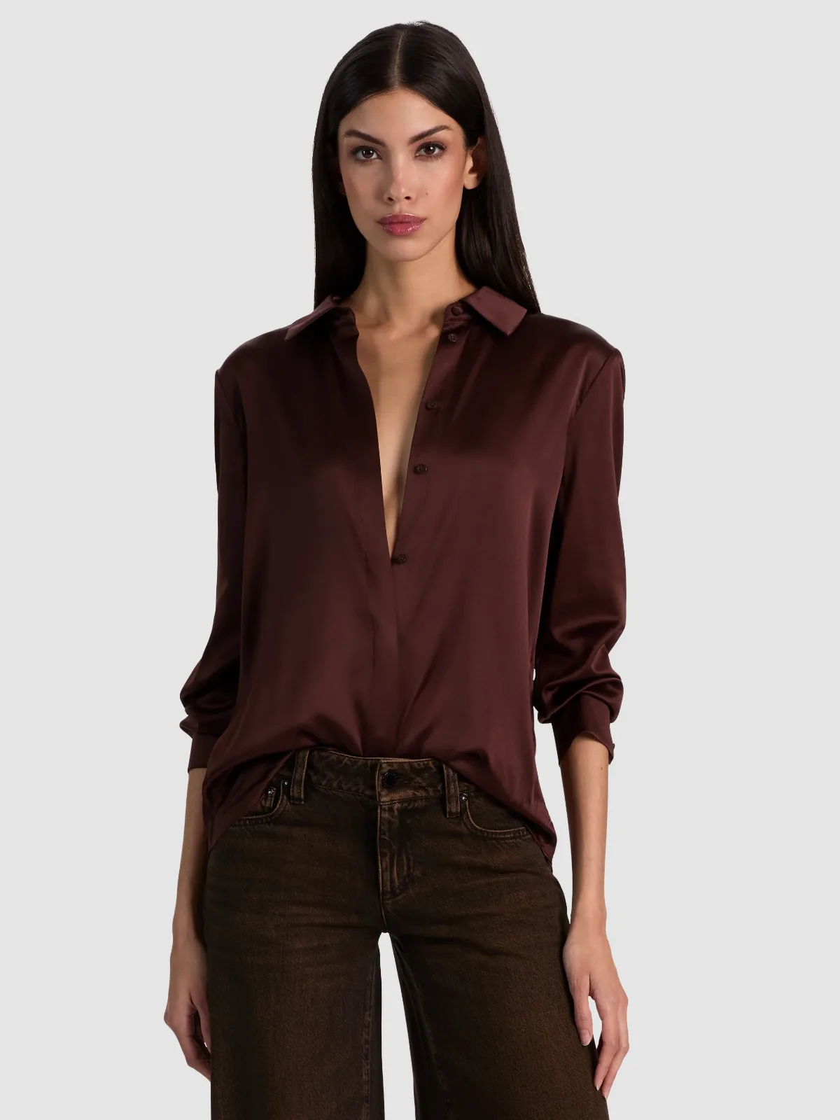 Willa Silk Blouse by Alice + Olivia