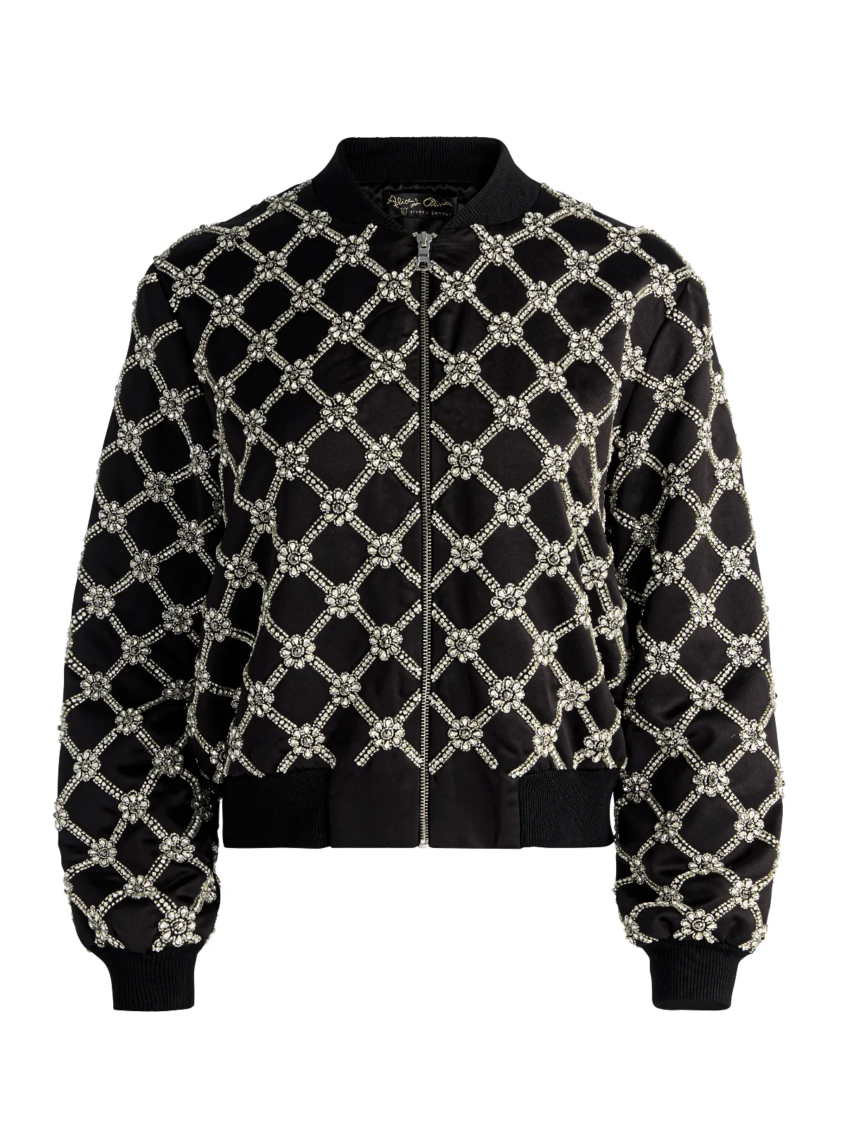 Willie Embell Bomber Jacket by Alice + Olivia