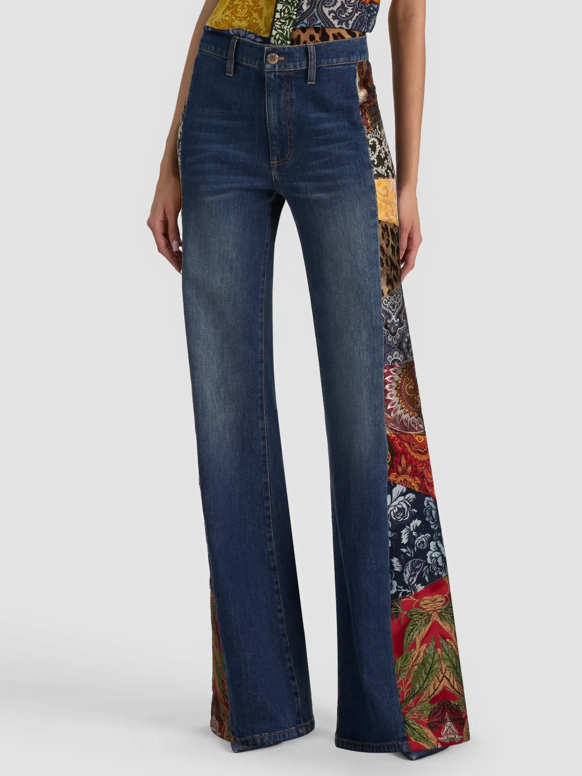 Sb Patchwork Jean by Alice + Olivia