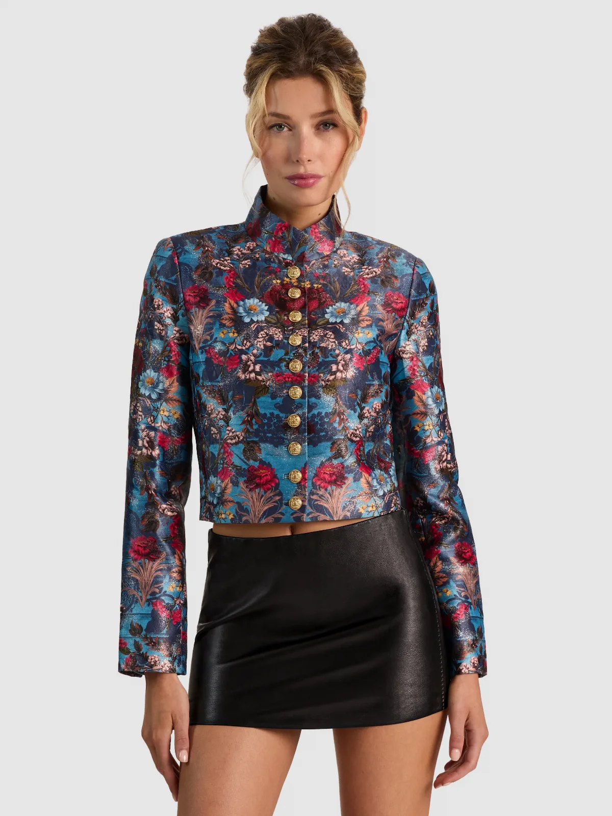 Emerson Jacquard Military Jkt by Alice + Olivia