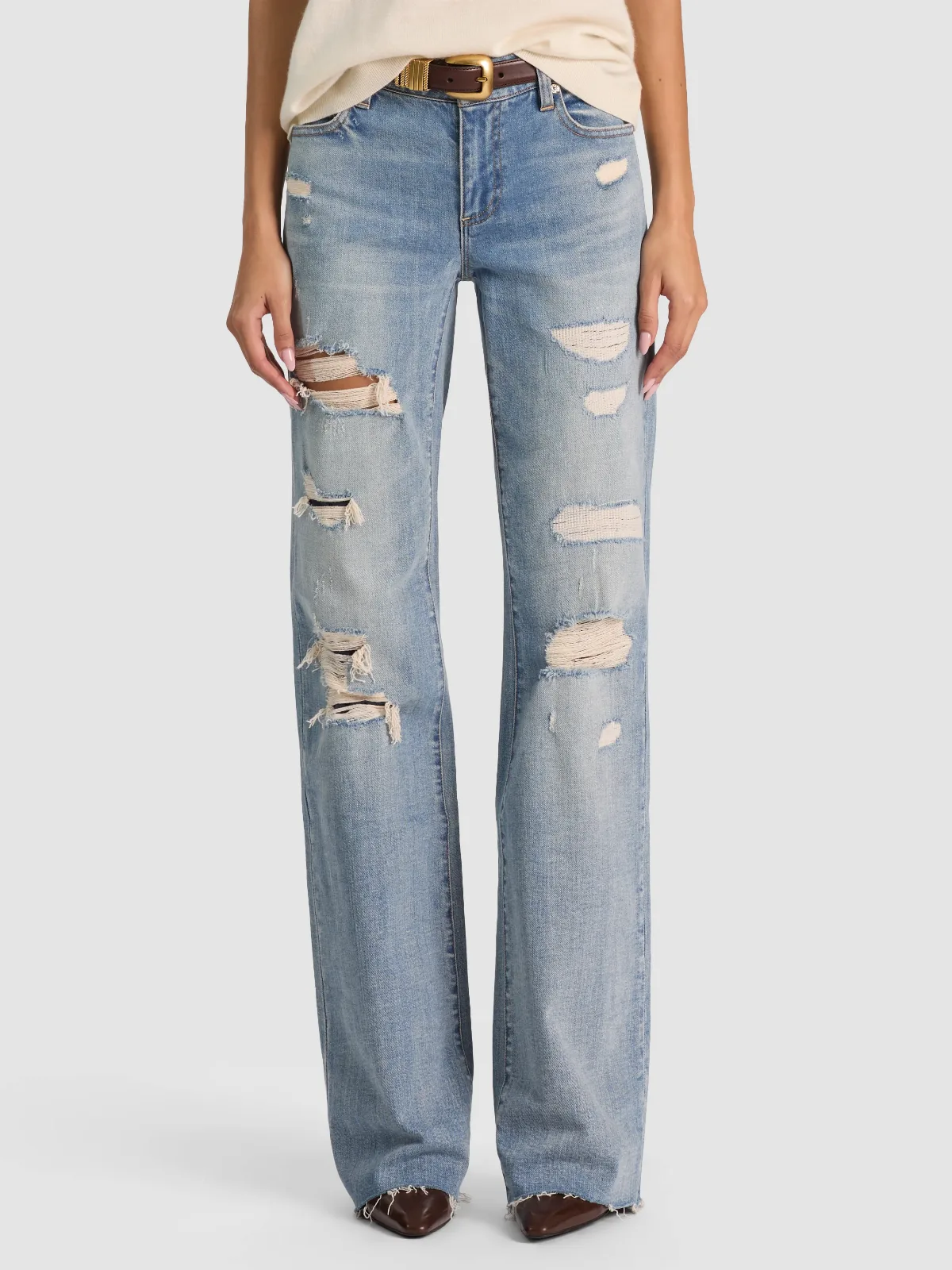 Austin Bootcut Jean by Alice + Olivia