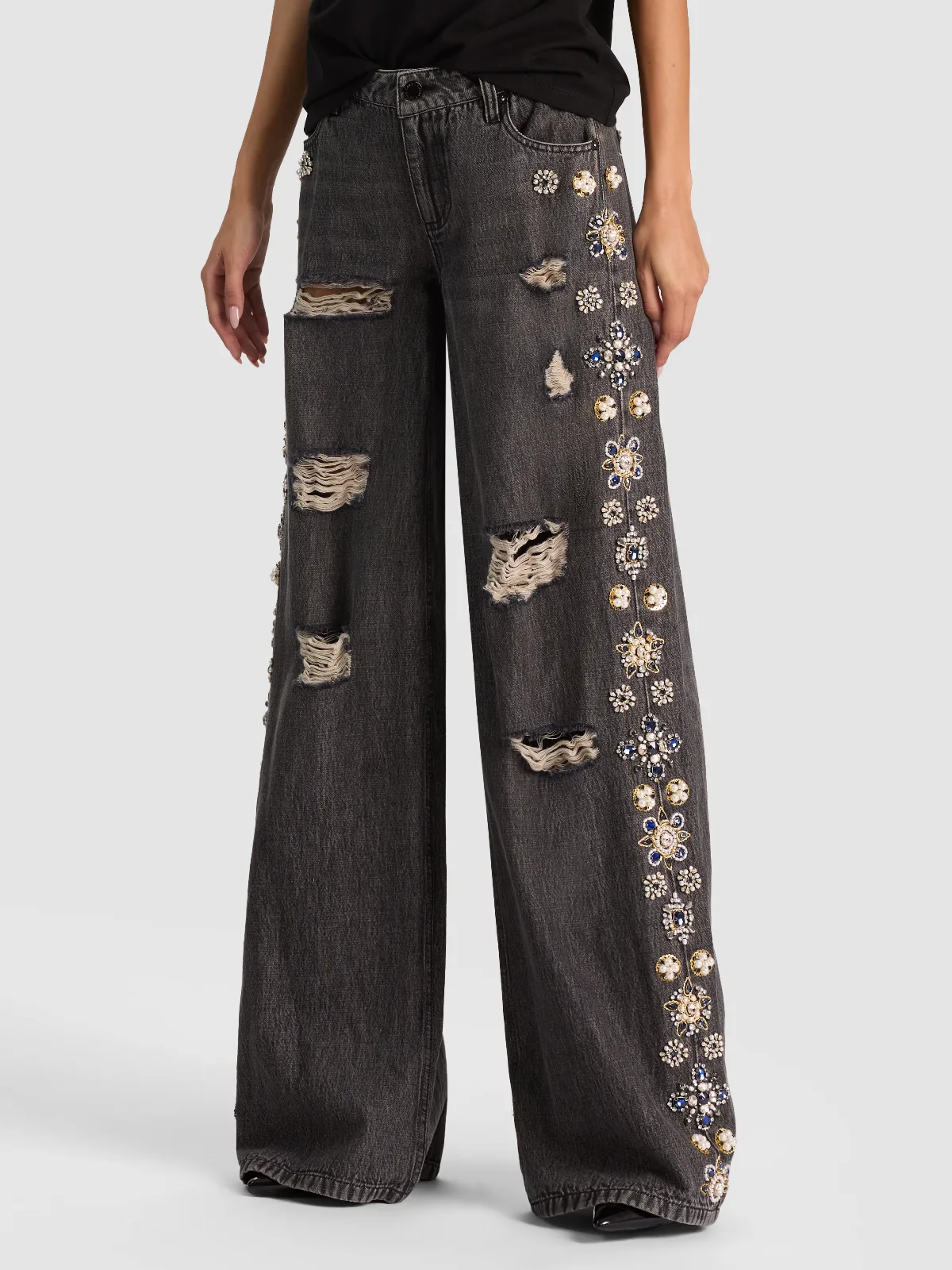 Amazing LR Embell Baggy Jean
