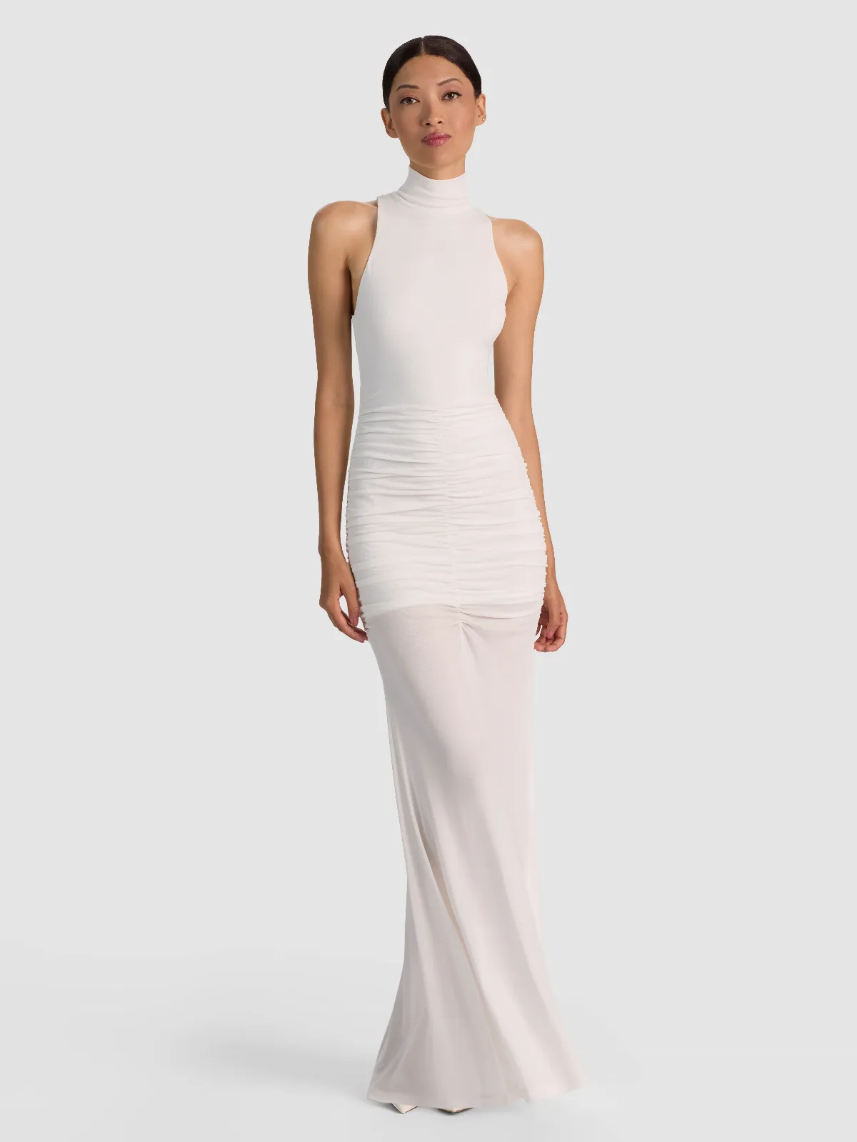 Shannon MK NK Ruched Hip Maxi Dress by Alice + Olivia