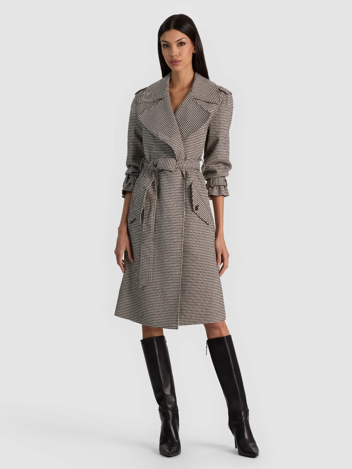 Nevada Trench Coat by Alice + Olivia