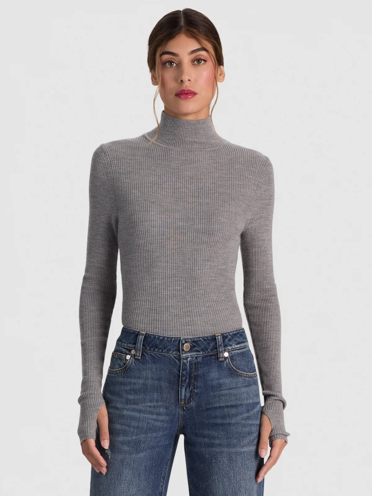 Roberta Ribbed Turtleneck
