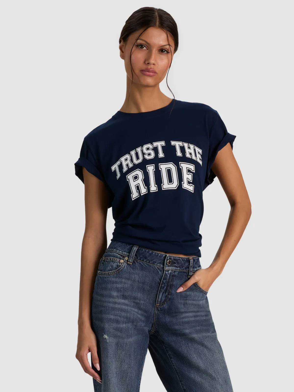 Alvera Oversized Tee by Alice + Olivia