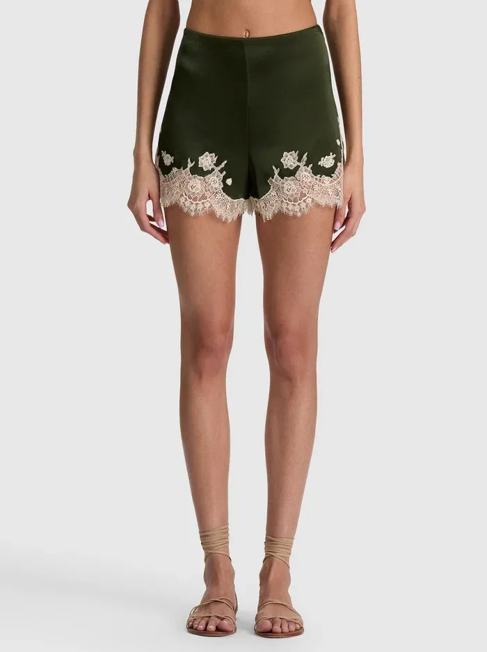 Elissa Lace Short by Alice + Olivia