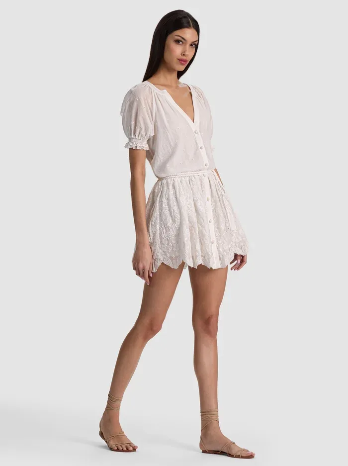 Thalia Tunic Dress by Alice + Olivia
