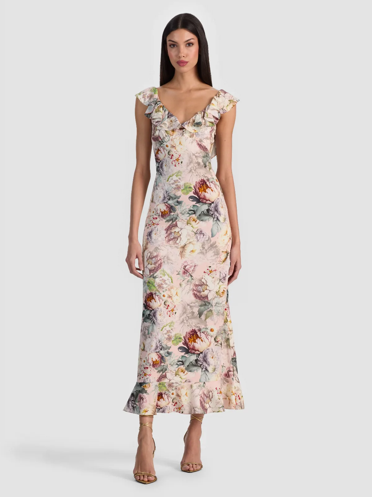 Gemma Midi Dress by Alice + Olivia