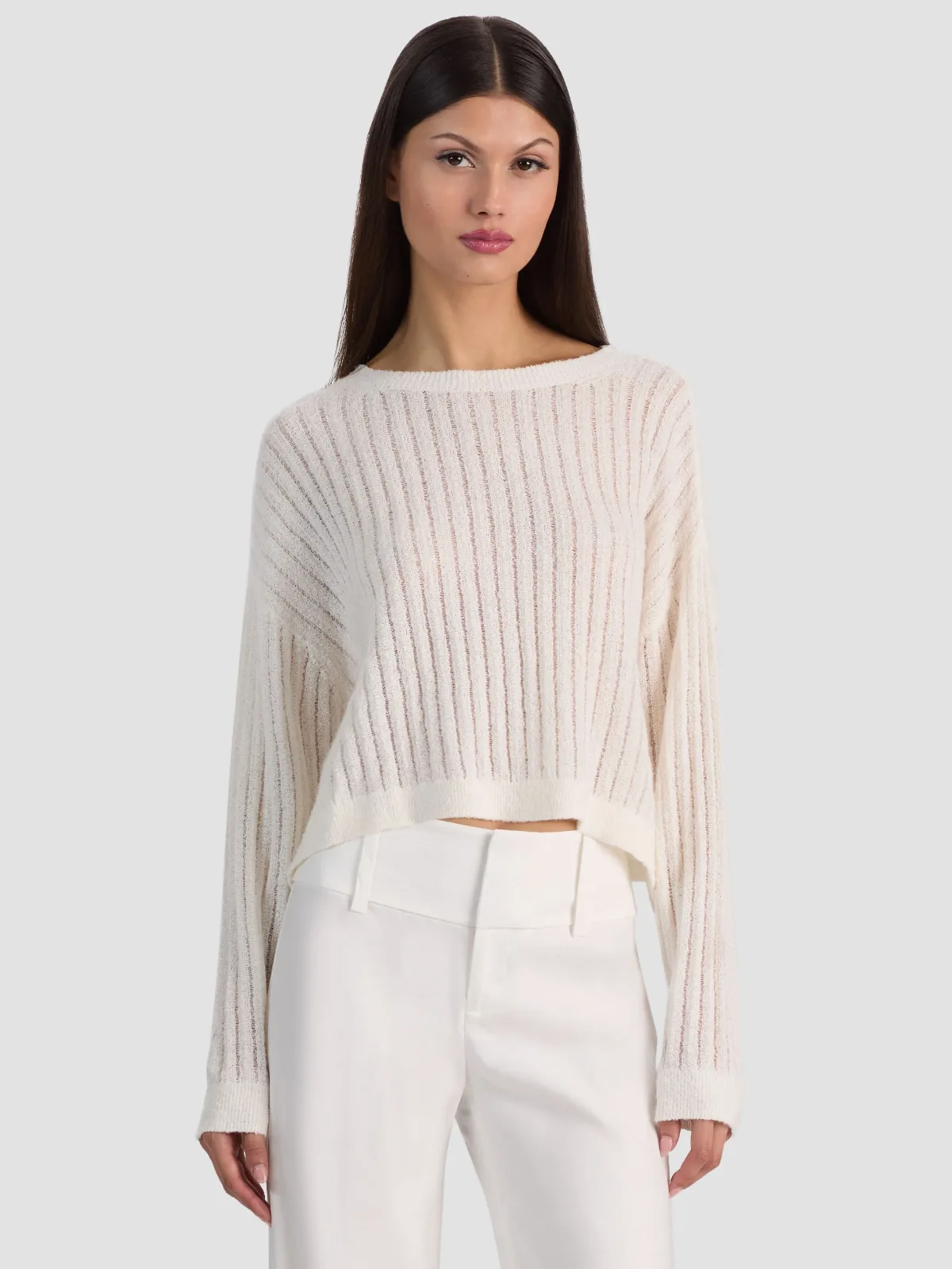 Mitchell Lightweight Pullover by Alice + Olivia