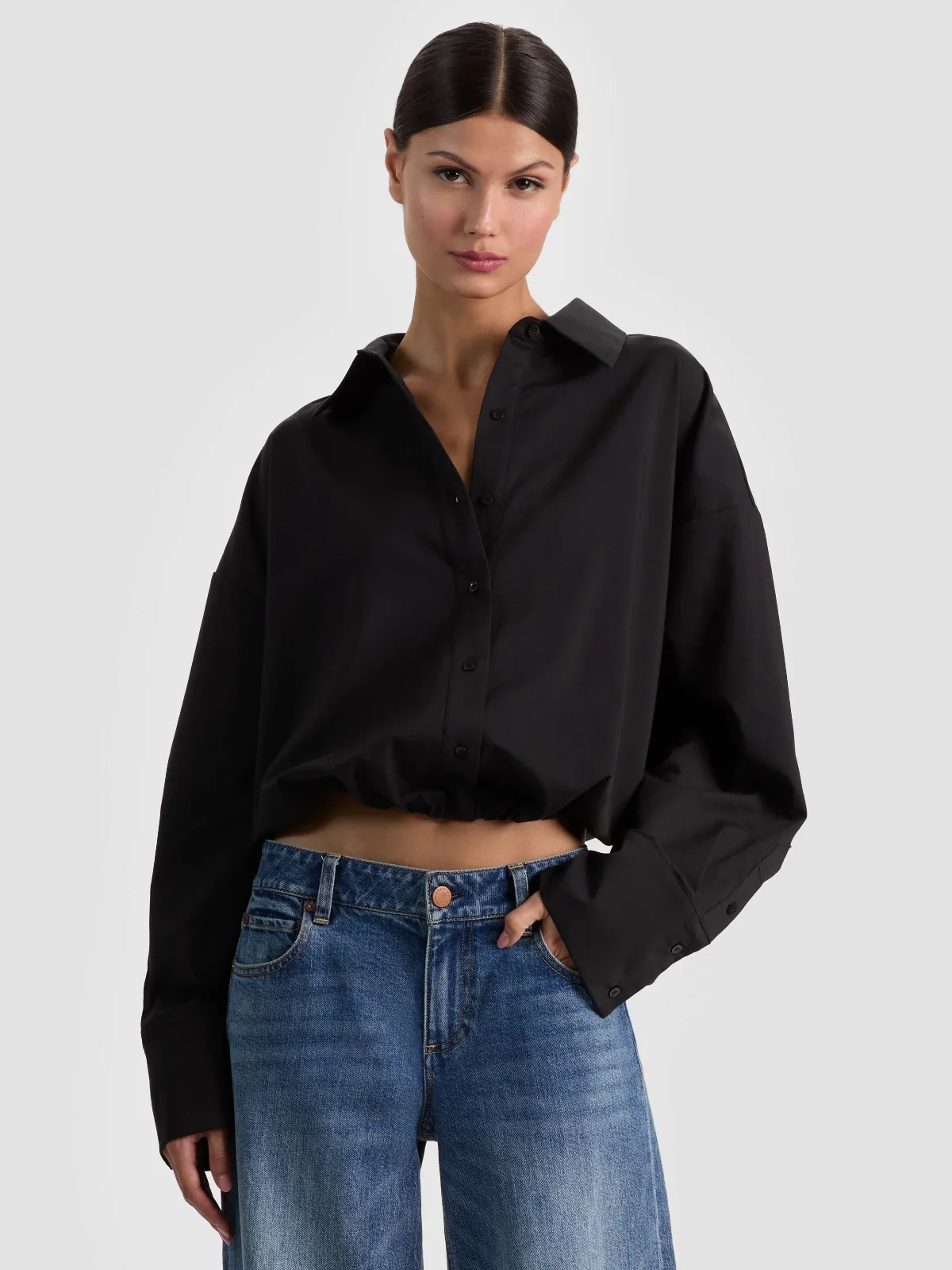 Tobie Cinched Button Down
