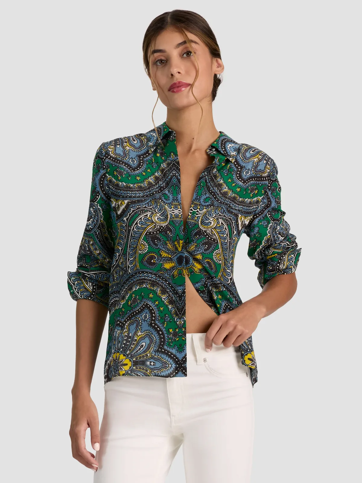 Willa Plkt Top by Alice + Olivia