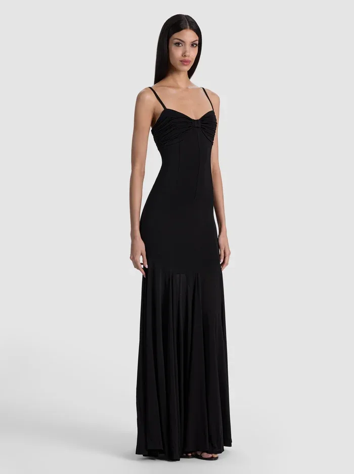 Irina Twist Front Maxi Dress
