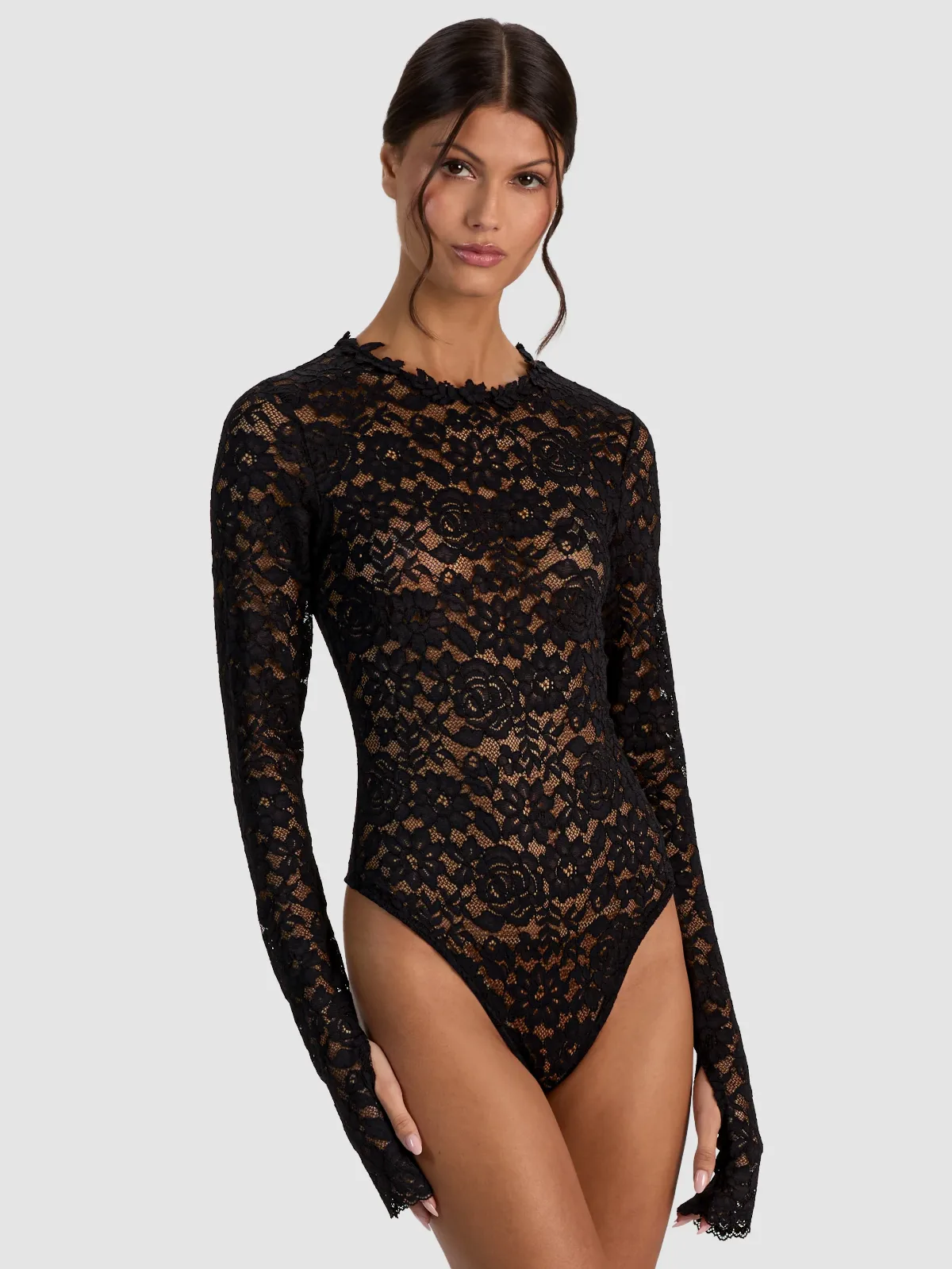 Taeyn Lace Bodysuit by Alice + Olivia