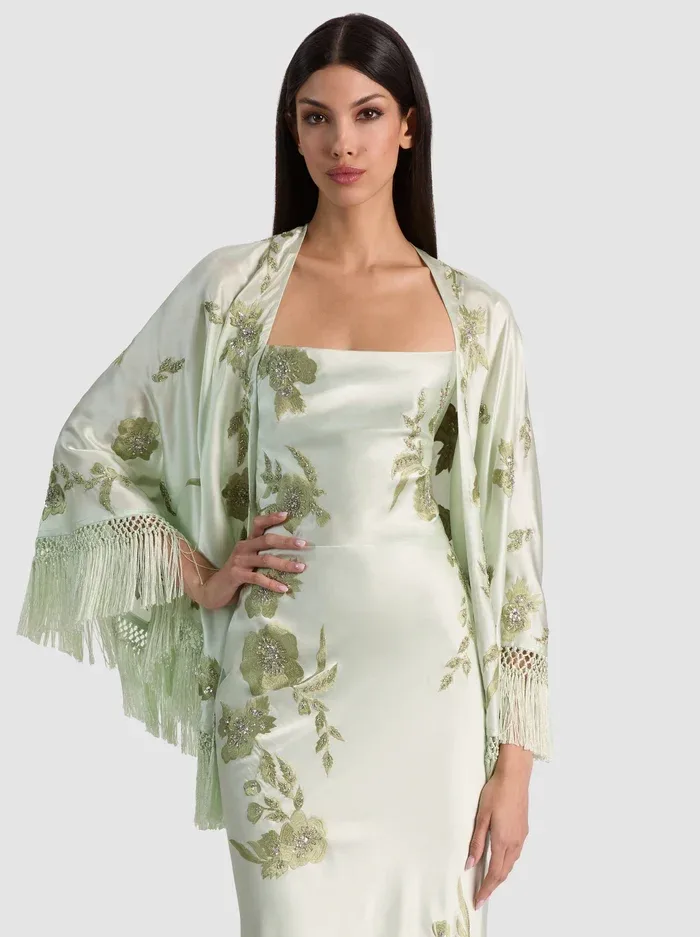 Marlene Shawl Scarf by Alice + Olivia
