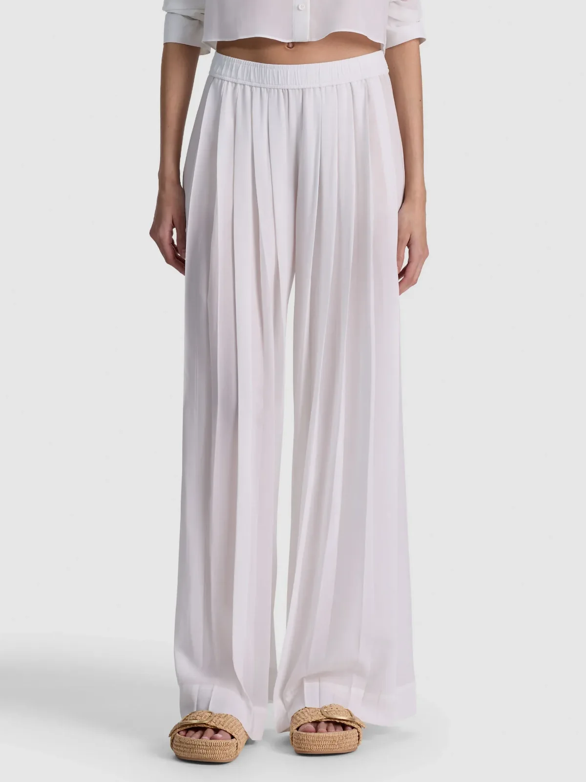 Jenna Pleated Wide Leg Pant