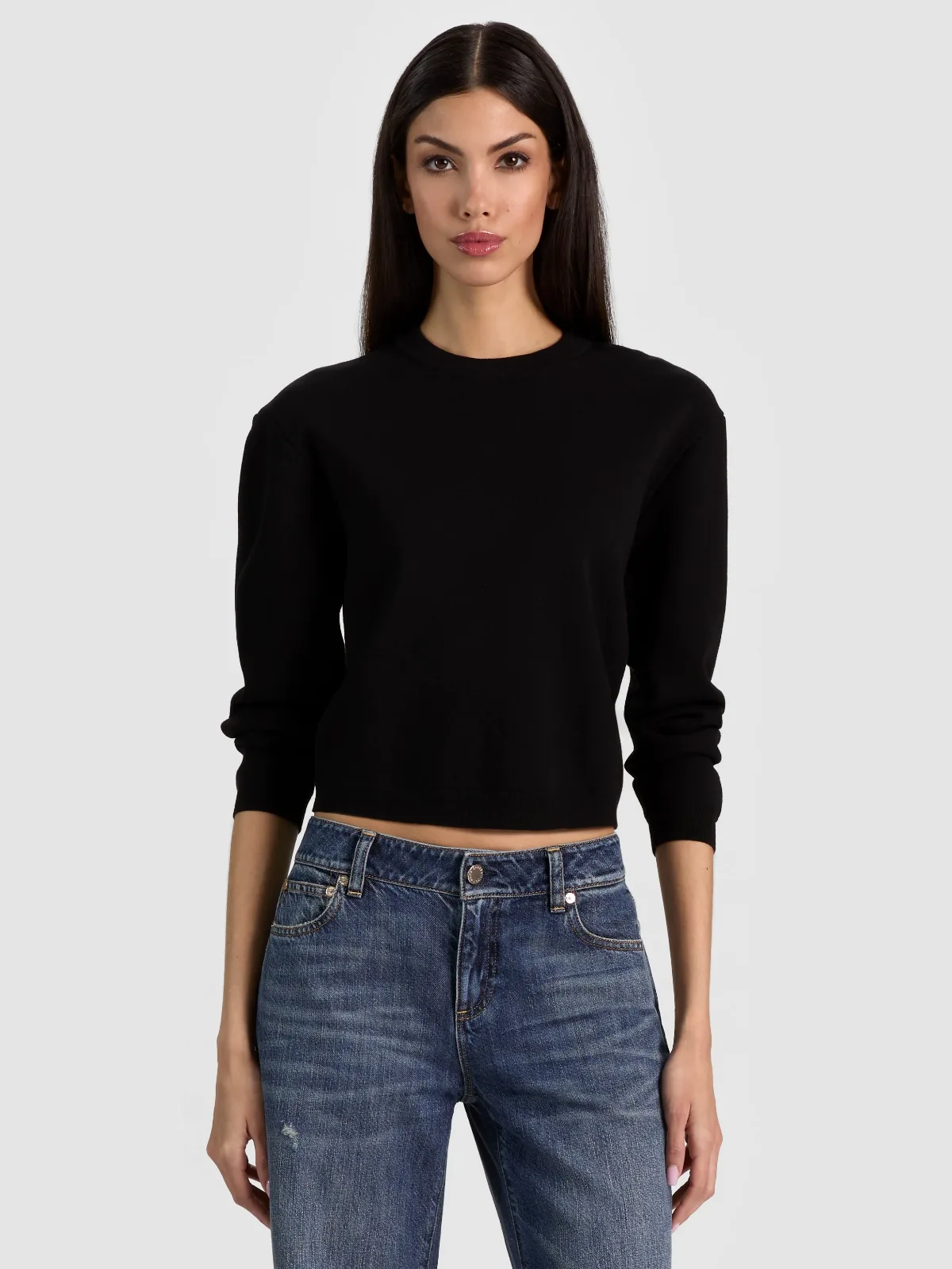 Callum Pullover with Lace Up Back by Alice + Olivia