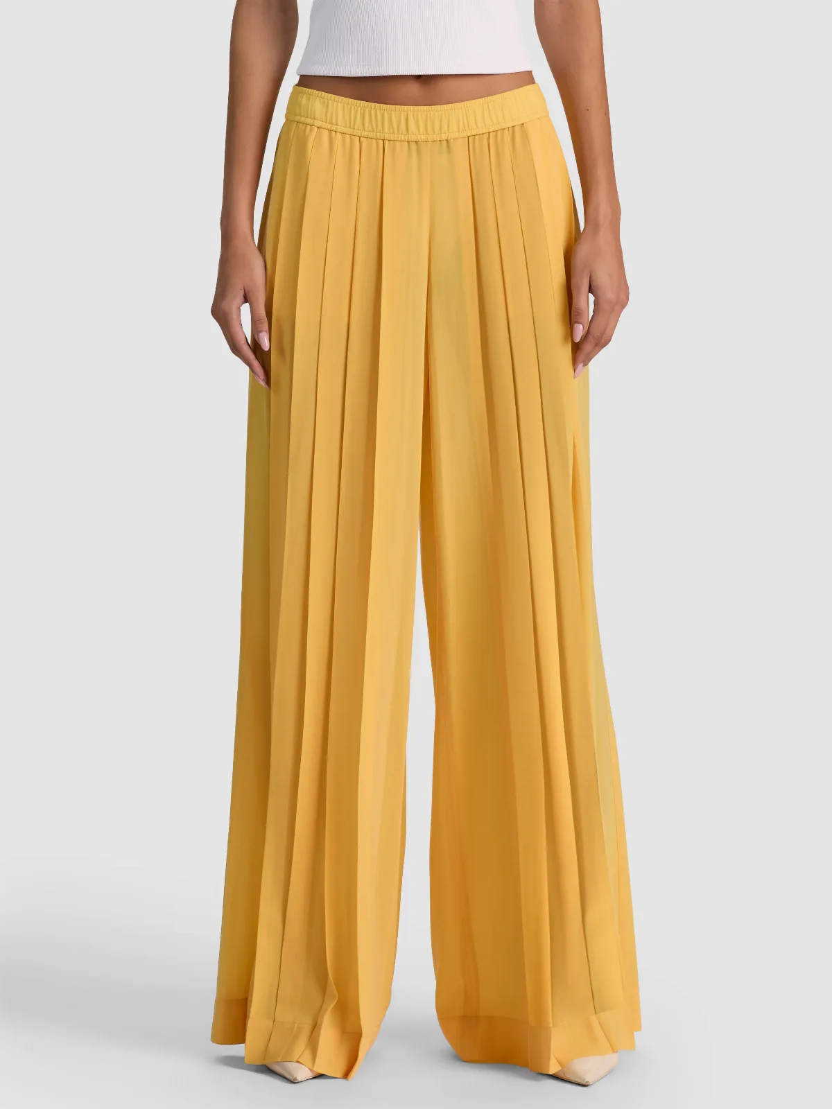 Jenna Wide Leg Pant by Alice + Olivia
