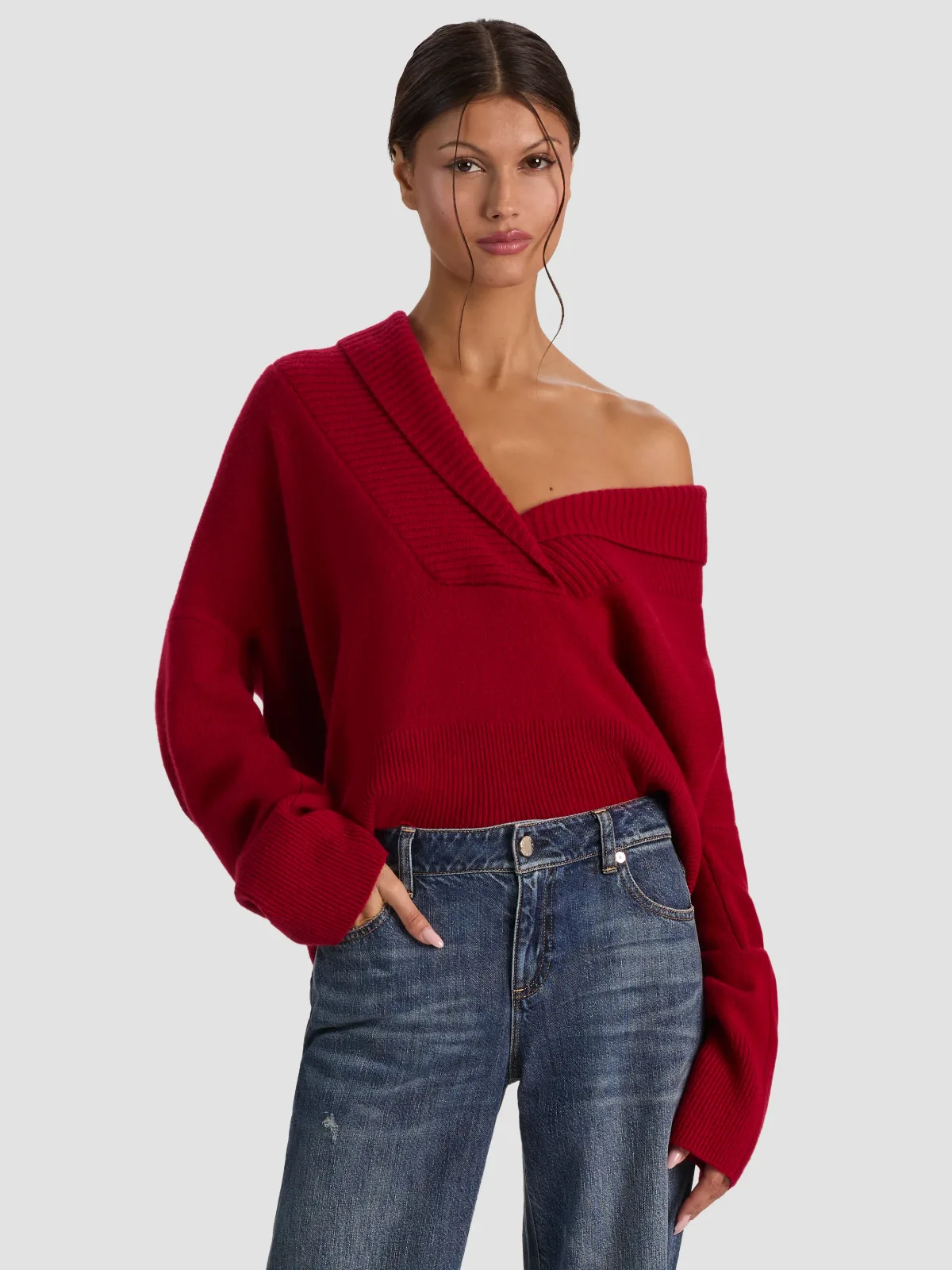 Brenda Cashmere Tunic by Alice + Olivia