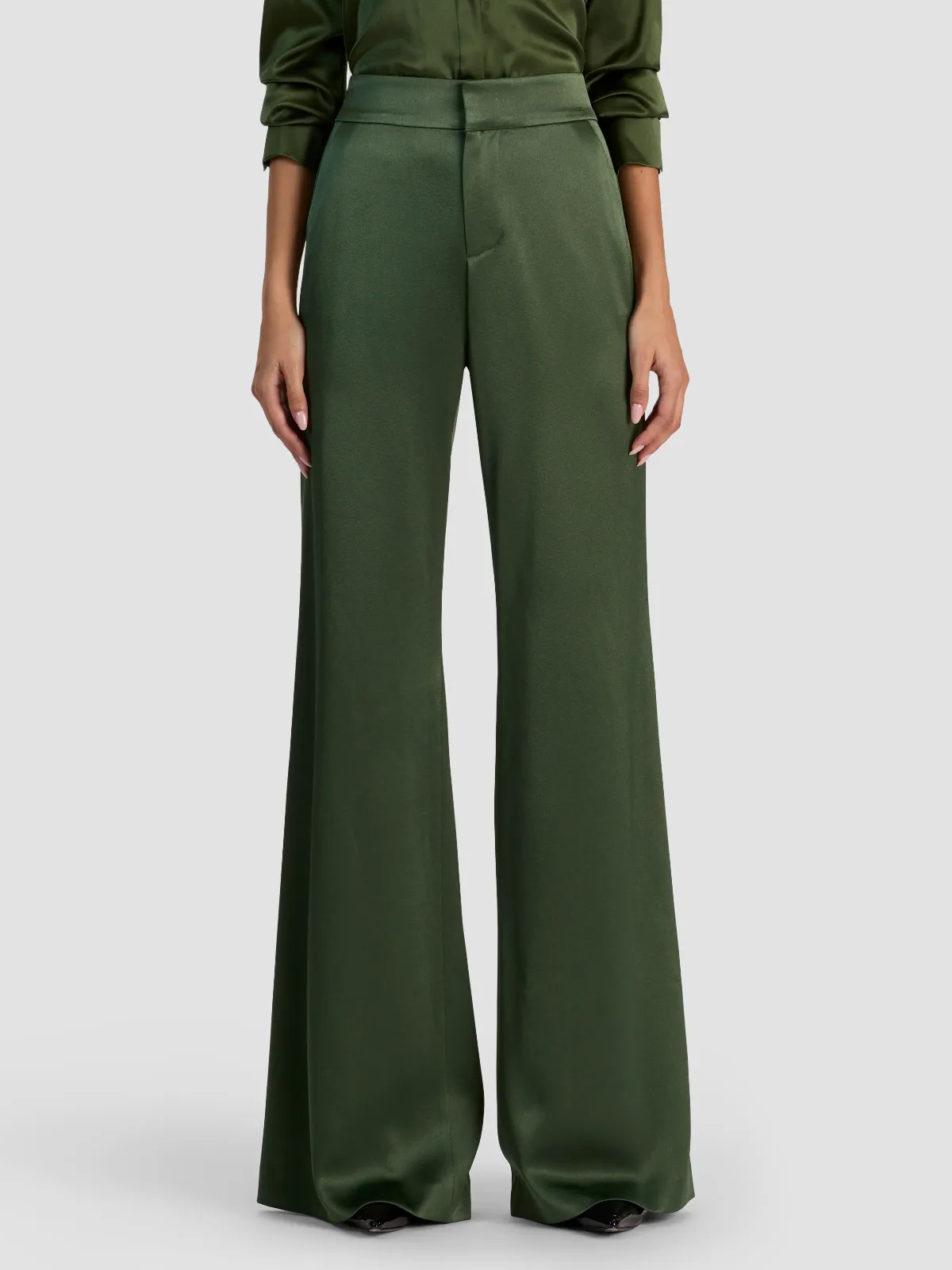 Dylan Wide Leg Pant by Alice + Olivia