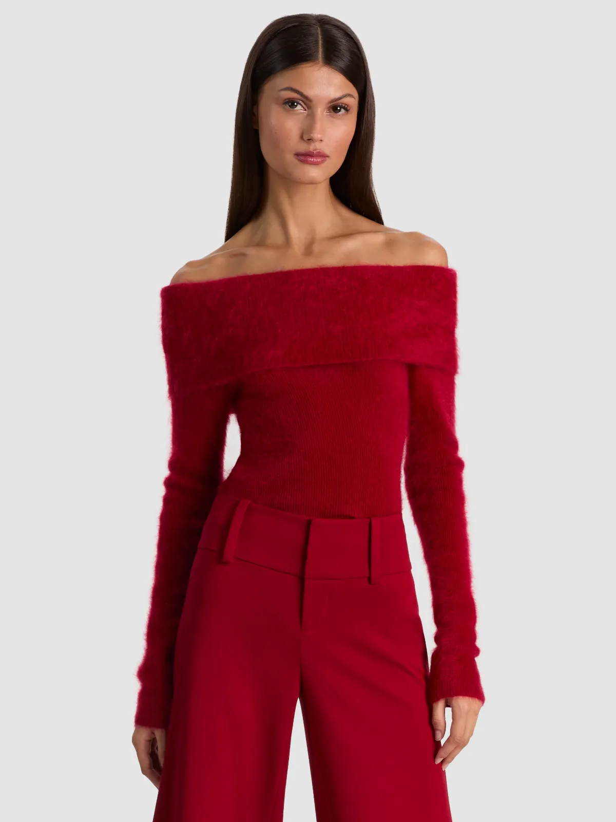 Dolan Foldover Pullover by Alice + Olivia