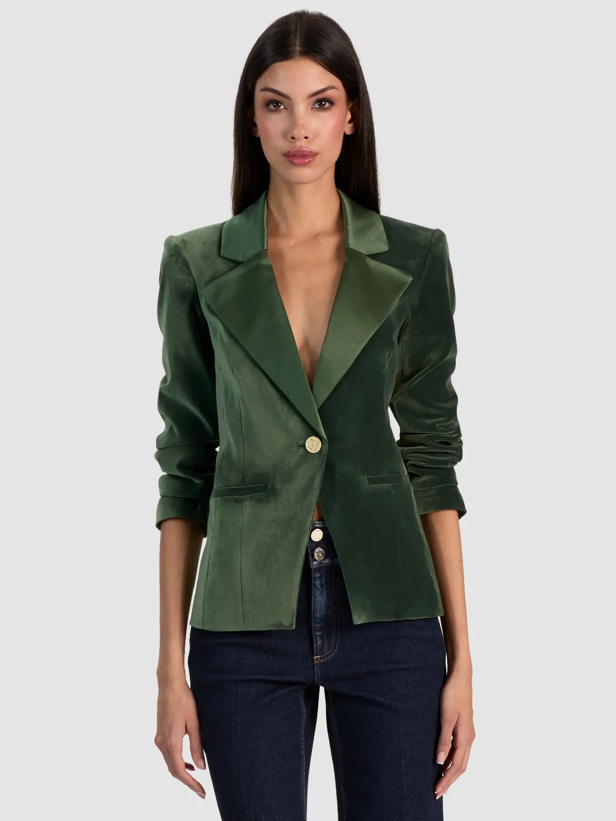 Sable Fitted Blazer by Alice + Olivia