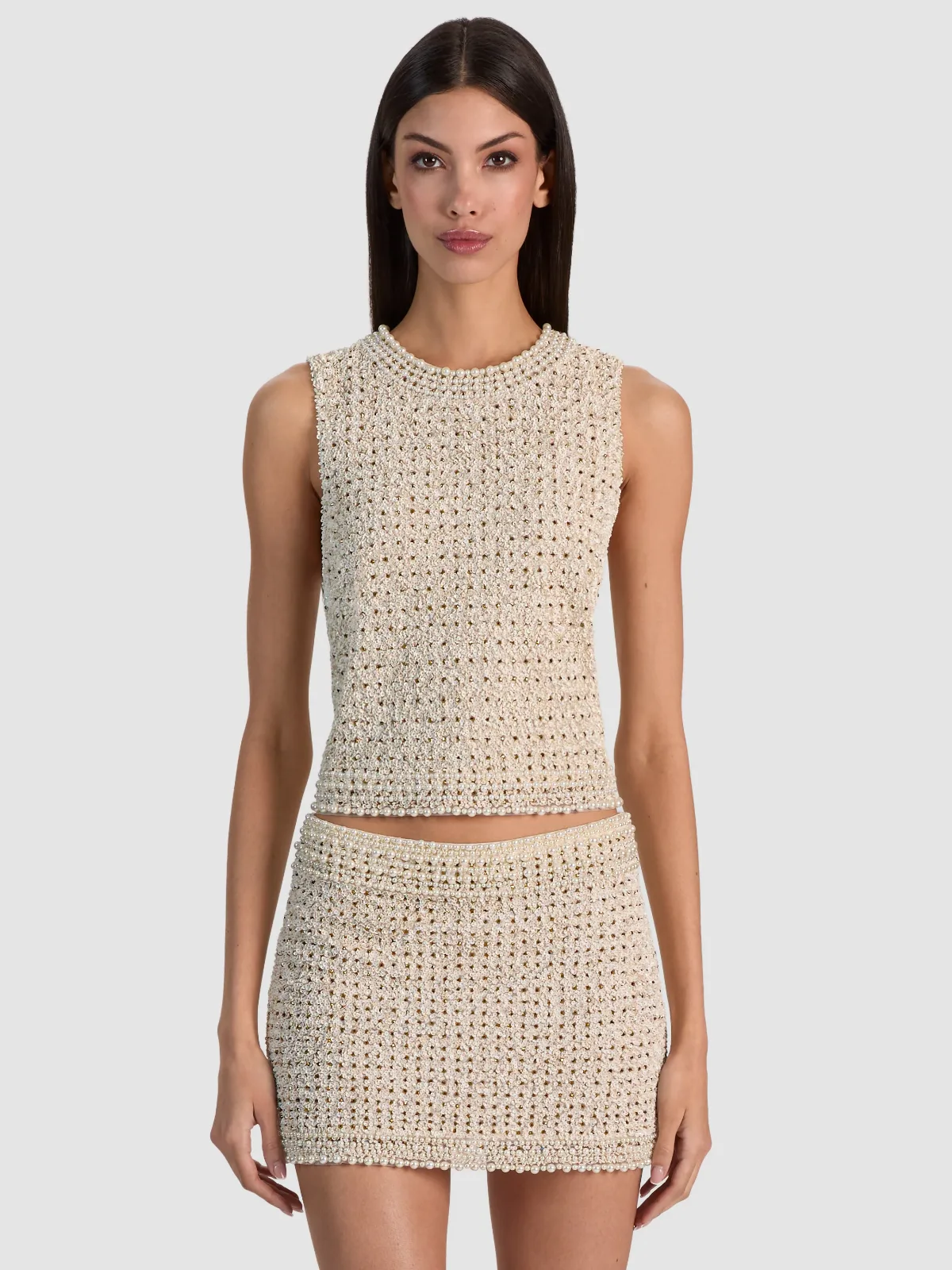 Amal Embellished Tank by Alice + Olivia