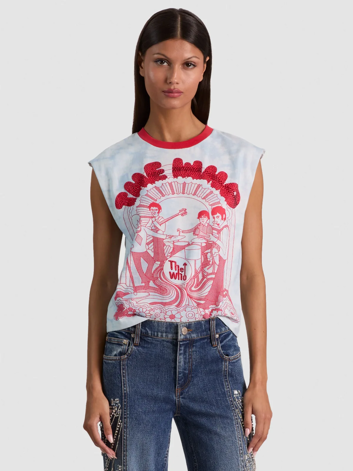 Micah Embellished Muscle Tank - My Generation by Alice + Olivia