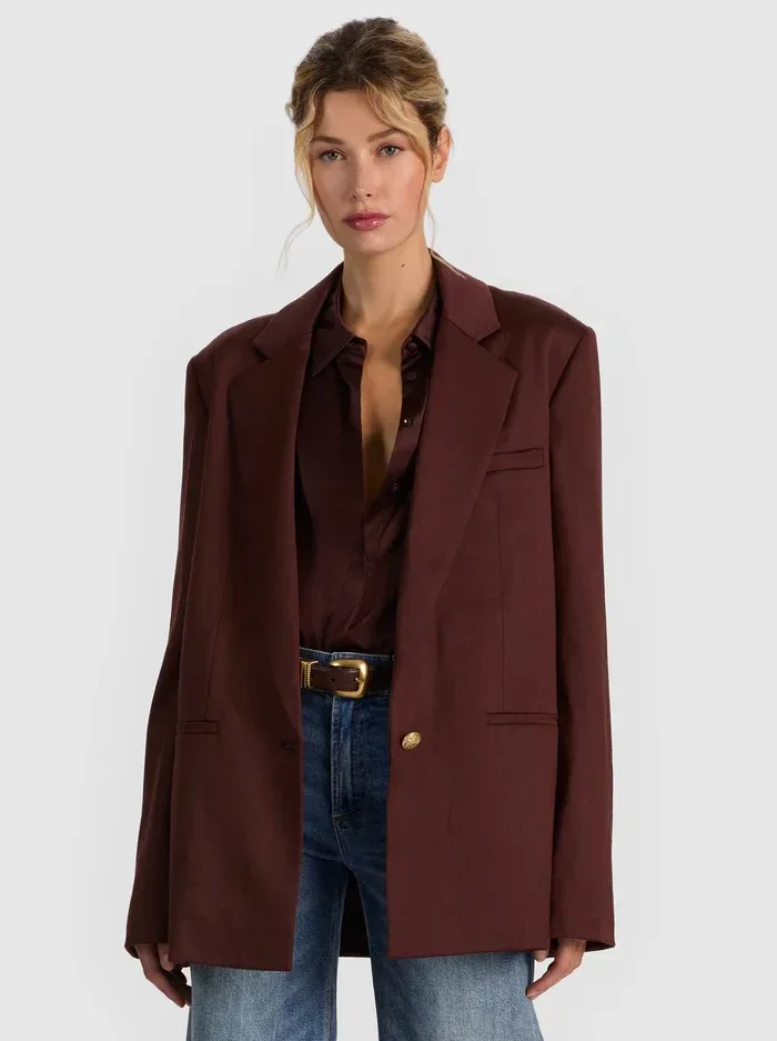 Ronan Oversized Boxy Blazer