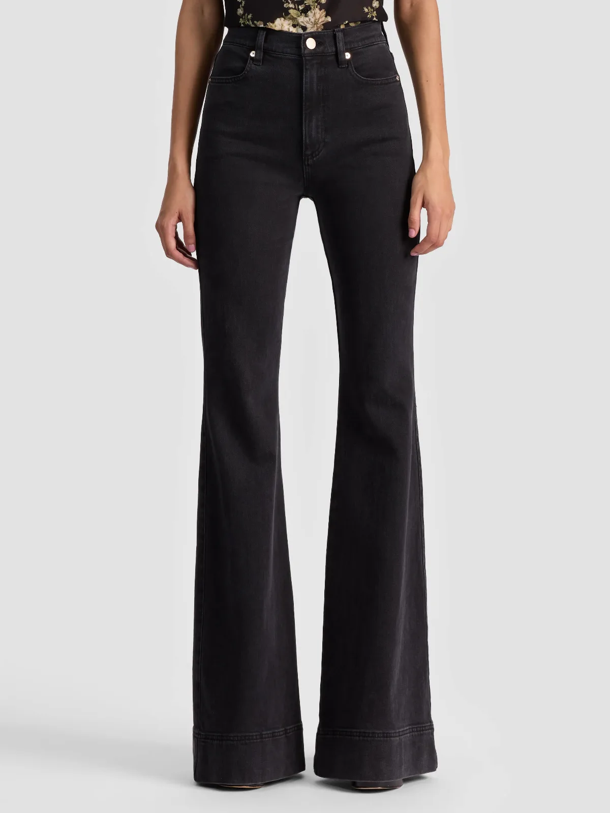 Beautiful Jean - Clarissa Black by Alice + Olivia