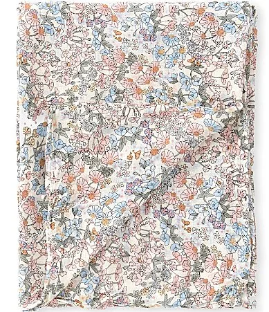 English Garden Muslin Swaddle by Loulou Lollipop