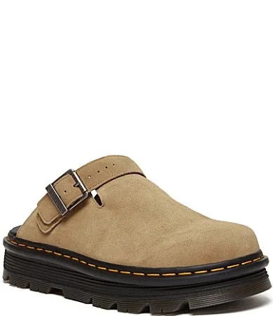 Zebzag Suede Mules by Dr. Martens