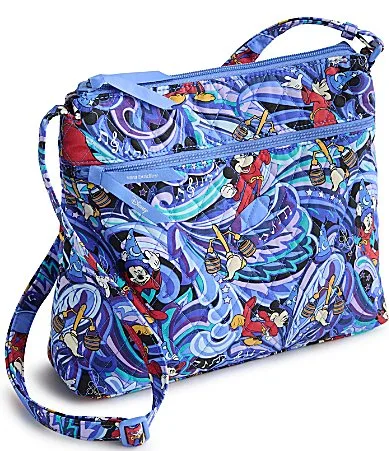 Original Zip Fantasia Swirls Hipster Crossbody Bag by Vera Bradley