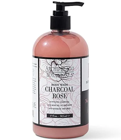 Charcoal Rose Body Wash - 17 oz by Archipelago