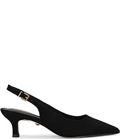 London Stepney Sling Strap Embellished Pumps by Kurt Geiger