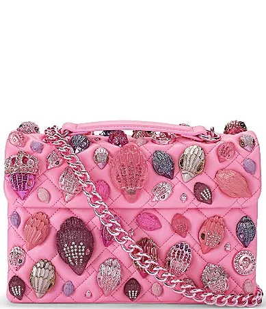 London Mini Kensington Eagles Ornament Head Crossbody Bag by Kurt Geiger