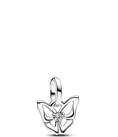 Mini Butterfly Dangle Sterling Silver Charm by Pandora