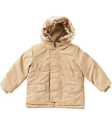 Faux Fur Trim Parka Coat by Polo Ralph Lauren