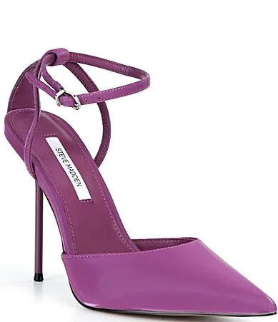 Morrie Techno Satin Pointed Toe Stiletto Pumps by Steve Madden