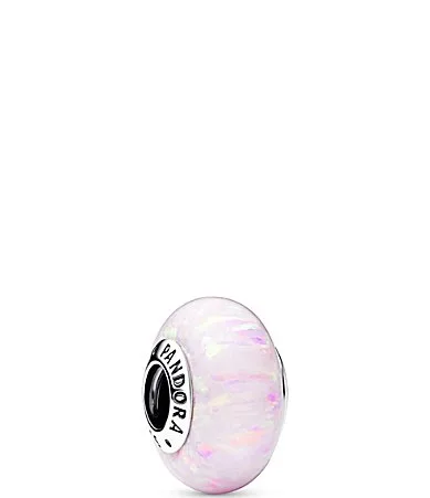 Opal Pink Bead Sterling Silver Charm by Pandora