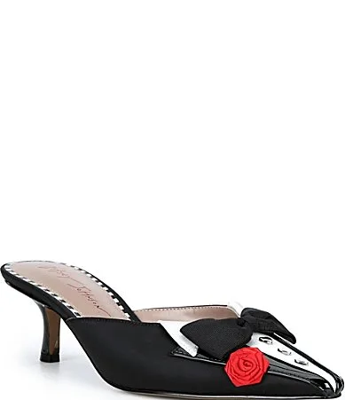 Caleb Tuxedo Dress Mules by Betsey Johnson