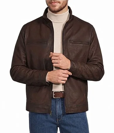 Nubuck Hipster Jacket by Roundtree & Yorke