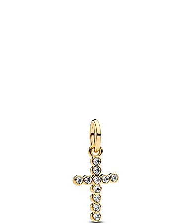 Gold Cross Dangle Charm by Pandora