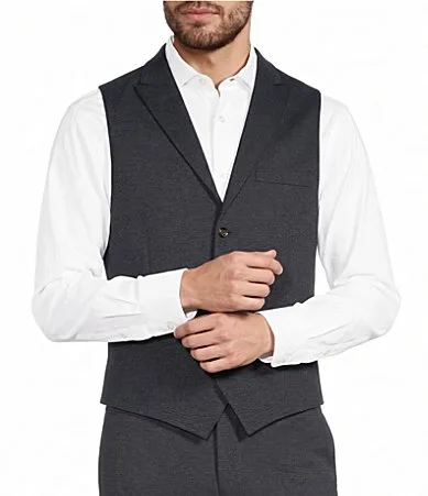 Coordinating Shawl Knit Suit Separates Vest by Murano