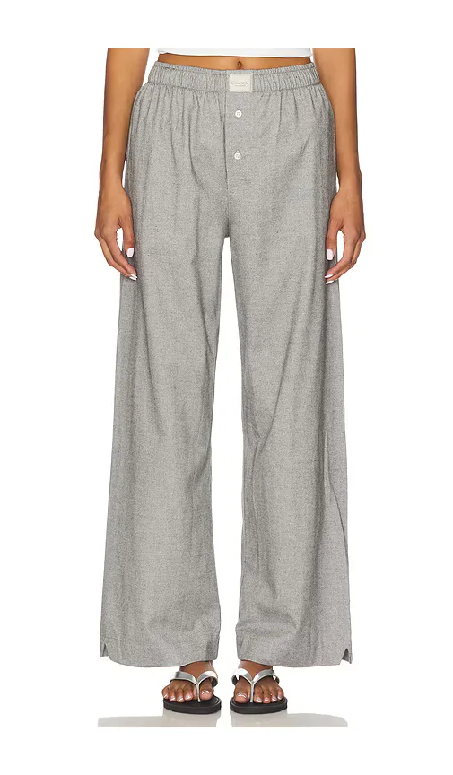 La Boxer Alta Flannel Pant by Comme Si