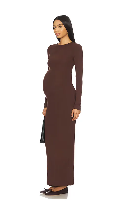 Soft Rib Maxi Dress by Bumpsuit