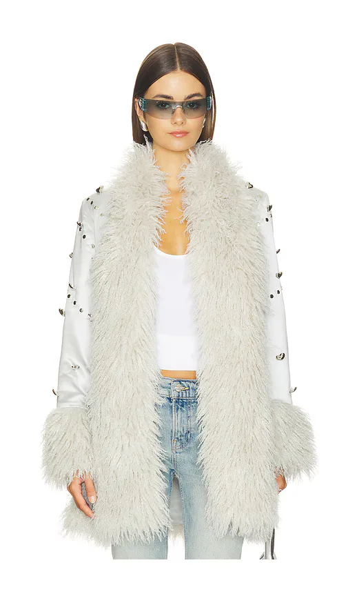 Heart Charm Coat by Understated Leather