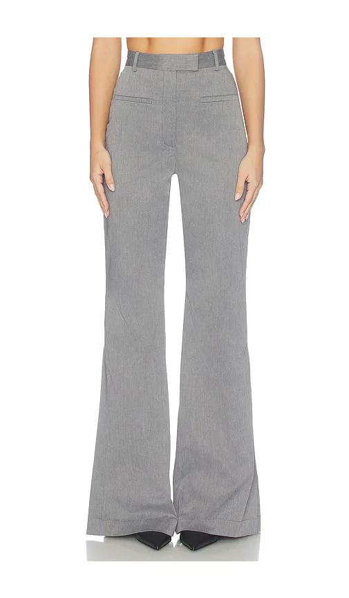Side Slit Bell Bottom Trouser by Matthew Bruch