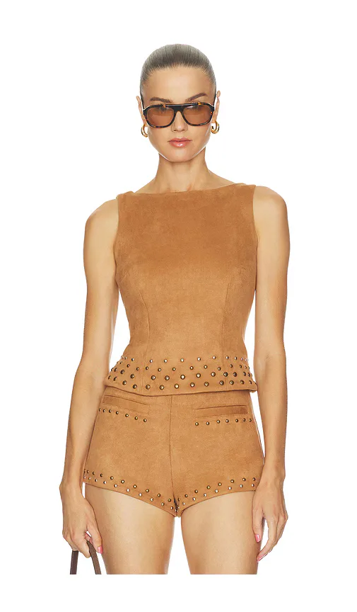 Emmett Studded Top by Tularosa