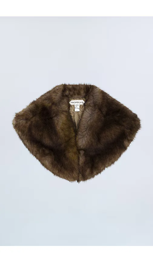 Elyonne Faux Fur Shawl